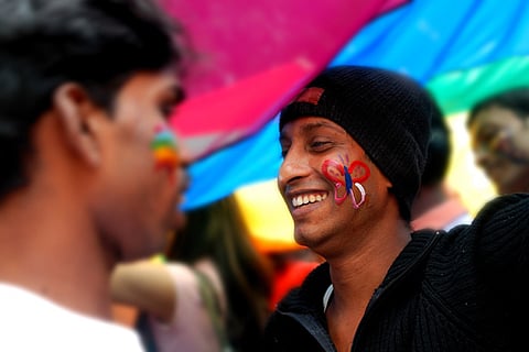 Bangalore queer pride parade.
Flickr / Vinayak Das
