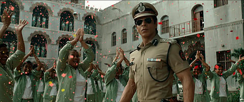 Shah Rukh Khan in a still from Jawan. After many Indian viewers made it a point to watch Pathaan, Khan’s last release, as a political statement in Modi’s India, Jawan is disappointingly meek. / Courtesy Red Chillies Entertainment