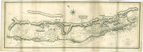 Map of the dominions of the House of Gorkha from Francis Hamilton M. D. named "An Account of the Gorkha Kingdom and the Territories annexed to this Dominion by the House of Gorkha", 1819. (This featured image was added online in 2024, and did not appear in the original print publication.)