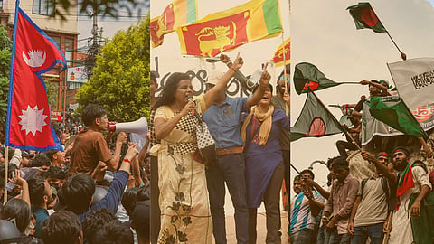 Protest movements in Nepal, Bangladesh and Sri Lanka, largely led by youth, have toppled three governments in three years. All three movements were similar in their negation of the status quo but also in their lack of a blueprint for the future.