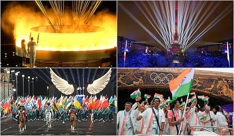 Paris Olympics Opening Ceremony on the River Seine