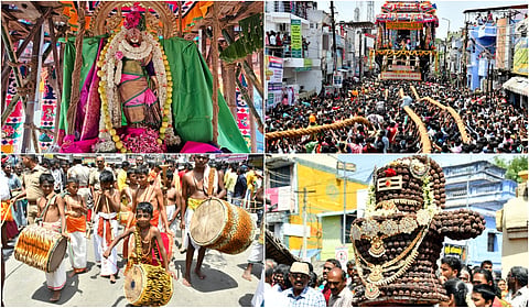 Nellaiappar Temple Aani Festival Chariot - Photo Gallery