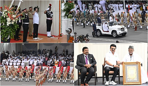 79th Independence Day: CM MK Stalin hoists the national flag at the fort - Photo Gallery