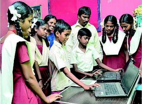 ஹைடெக் ஆகிறது அரசு நடுநிலைப் பள்ளிகள்!