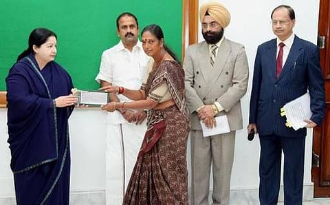 உத்தராகண்ட் வெள்ளத்தில் பலியான தமிழர்கள் குடும்பங்களுக்கு நிவாரண நிதி