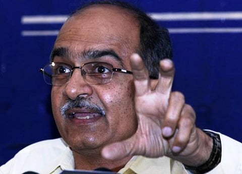 ஆம் ஆத்மி அலுவலகம் தாக்குதல்: பாஜக ஆதரவு அமைப்புகள் மீது பூஷண் குற்றச்சாட்டு