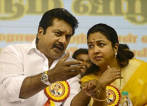 எம்.பி. தேர்தலில் நடிகை ராதிகா போட்டி?- பலத்தைக் காட்ட நெல்லையில் இன்று மாநாடு நடத்தும் சரத்குமார்