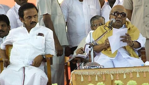 கூட்டணிக் கட்சிகளுடன் இன்று தொகுதிப் பங்கீடு பேச்சு: திமுக 35 தொகுதிகளில் போட்டியிட திட்டம்