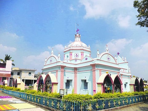 வீரமாமுனிவர் கட்டிய முதல் தேவாலயம்
