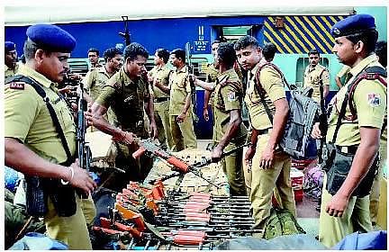 தேர்தல் பாதுகாப்பு பணிக்கு துணை ராணுவத்தினர் வந்தனர்: சென்னையில் 800 பேர் பாதுகாப்பு பணியில் ஈடுபடுவர்