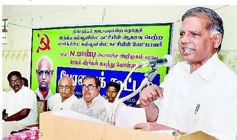 கம்யூனிஸ்ட்டுகளை யாரும் தனிமைப்படுத்த முடியாது: மார்க்சிஸ்ட் மாநிலச் செயலர் ஜி.ராமகிருஷ்ணன்