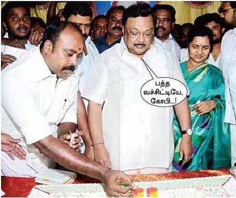 மதுரையில் அழகிரி அணி உடைந்தது: கருணாநிதியுடன் எஸ்ஸார் கோபி சந்திப்பு