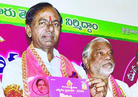 சட்டசபை தேர்தலில் சந்திரசேகர் ராவ் போட்டி: தெலங்கானாவின் முதல் முதல்வராக திட்டம்