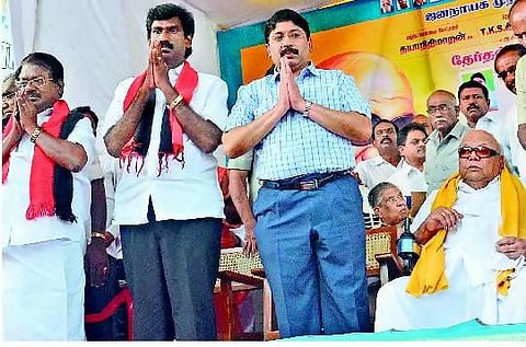 தேர்தலில் திமுகவினருக்கு நம்பிக்கை போய்விட்டது: தேர்தல் ஆணையம் மீது கருணாநிதி குற்றச்சாட்டு