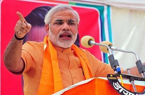மோசடியான கட்சி காங்கிரஸ்: மோடி குற்றச்சாட்டு