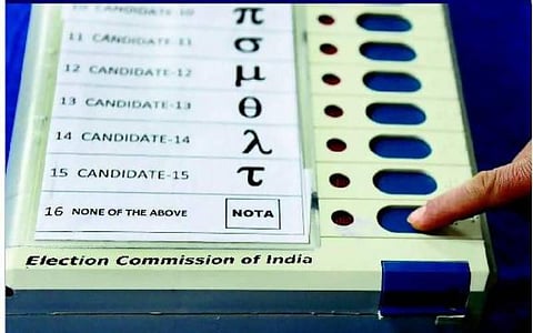 நோட்டாவுக்கு விழுந்த பசுமை வாக்குகள்