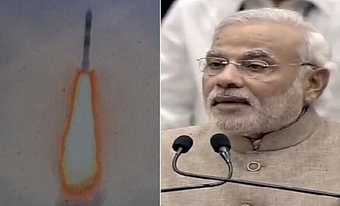 வெற்றிகரமாக விண்ணில் பாய்ந்தது பிஎஸ்எல்வி-சி23 ராக்கெட்