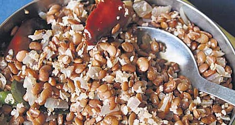 ஆடி படையல் - கொள்ளு சுண்டல்