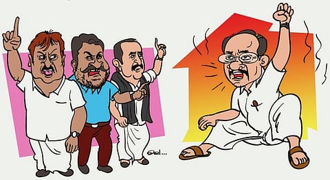 பொய்யூர் டைம்ஸ்: கணித வாரம்- தமிழக தலைவர்கள் எதிர்ப்பு