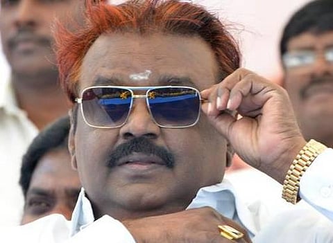 இந்திய மக்கள் துன்பங்களில் இருந்து விடுதலை பெறவேண்டும்: விஜயகாந்த் சுதந்திர தின வாழ்த்து