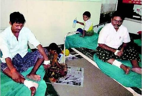 பெரம்பலூர் பேருந்தில் வெடித்தது டெட்டனேட்டரா?
