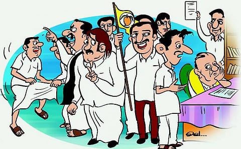 பொய்யூர் டைம்ஸ் - களைகட்டும் லோக்கல்பாடிகள்: தூள்பறக்கும் ஆலோசனைகள்
