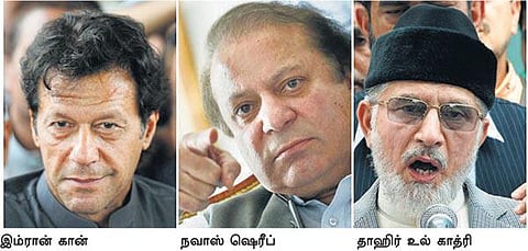 பாக். அரசுடன் பேச்சுவார்த்தை இல்லை: இம்ரான், காத்ரி அறிவிப்பு