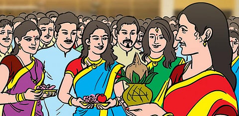 என் பாதையில்: நெகிழவைத்த கனடா கொலு!