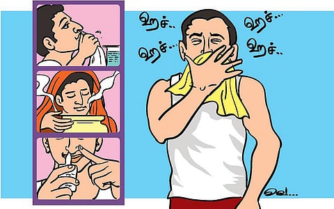 தும்மல் வருவது ஏன்?