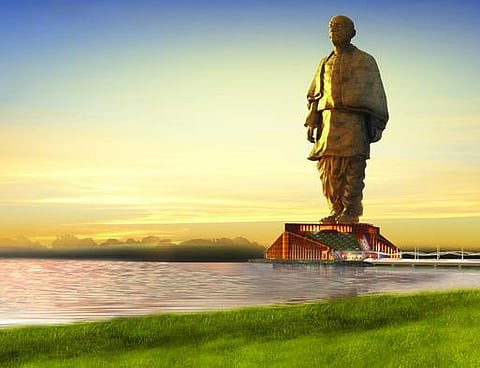 படேல் சிலை கட்டுமானப் பணிக்கு எல் அண்ட் டி நிறுவனம் தேர்வு