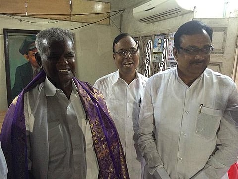 நல்லகண்ணு - ஈ.வி.கே.எஸ். இளங்கோவன் சந்திப்பு