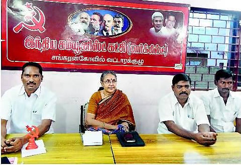 சட்டம் ஒழுங்கில் தமிழக அரசு போதிய கவனம் செலுத்தவில்லை: மார்க்சிஸ்ட் கம்யூனிஸ்ட் குற்றச்சாட்டு