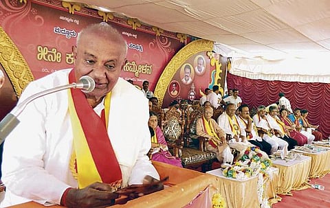 காவிரிக்காக இறுதி மூச்சு வரை போராடுவேன்: தேவகவுடா