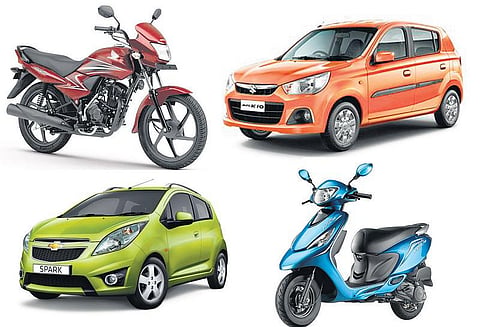 அதிகரித்த வாகன விற்பனை: ஏற்றம் கண்ட மாருதி, ஹோண்டா நிறுவனங்கள்