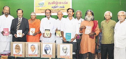 இந்திய விடுதலைப் போராட்டத்தின் பாதையை தீர்மானித்த திருக்குறள்: தமிழர் தேசிய இயக்கத் தலைவர் பழ.நெடுமாறன் பெருமிதம்