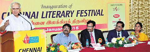 மாணவர்களுக்கு வாசிப்பு சூழலை உருவாக்க வேண்டும்: பாரதிய வித்யா பவன் தலைவர் கிருஷ்ணராஜ் வானவராயர் பேச்சு