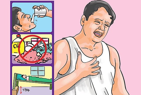 நெஞ்சு எரிச்சல் ஏற்படுவது ஏன்?