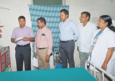 ஆந்திர எல்லையில் தடுப்பு முகாம்: மருத்துவமனையில் பன்றிக் காய்ச்சல் தனிப் பிரிவு - திருவள்ளூர் மாவட்டத்தில் முன்னெச்சரிக்கை நடவடிக்கை
