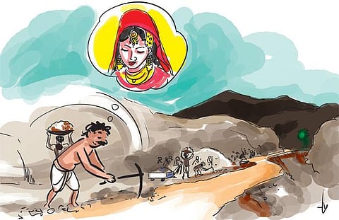 பிஹாரில் உள்ள மலை கிராமங்களுக்கு சாலை இல்லாததால் மணப்பெண் கிடைக்காத இளைஞர்கள்: வேறு வழியின்றி தாங்களாகவே சாலை அமைத்தனர்