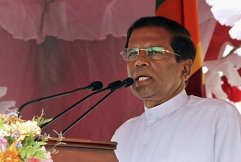 இலங்கையில் ஒற்றுமை ஓங்க வேண்டும்: அதிபர் சிறிசேனா புத்தாண்டு வாழ்த்து