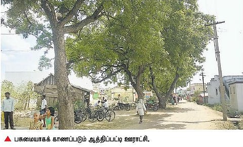 வறட்சிப் பகுதியை பசுமையாக மாற்றிய ஆத்திப்பட்டி ஊராட்சி: மத்திய அரசு விருதுக்கு தேர்வு
