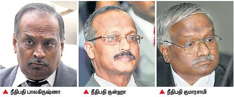 ஜெயலலிதா சொத்துக்குவிப்பு வழக்கு- 2: முக்கியப் பங்கு வகித்த 5 நீதிபதிகள்