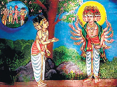 பிரணவத்தின் பெருமை பேசும் எண்கண்!