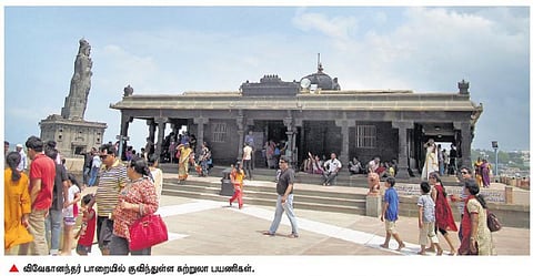 கன்னியாகுமரி கோடை சீஸன் அடுத்த 5 நாட்களில் நிறைவு: குவியும் வடமாநில, கேரளா, கர்நாடகா பயணிகள்