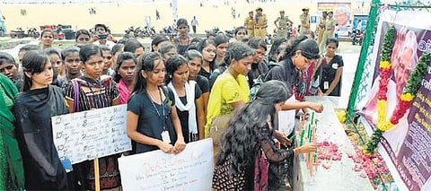 அமைதி ஊர்வலம், அஞ்சலி நிகழ்ச்சிகள்: பிரியாவிடை கொடுத்த மக்கள்.. சென்னை சோகம்