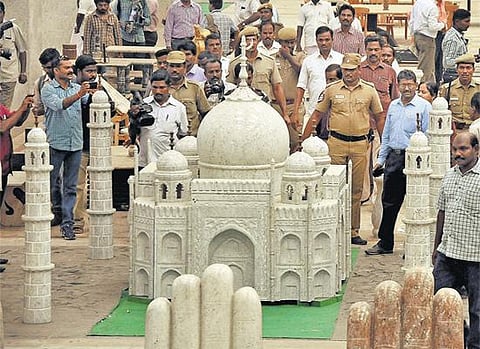 கண்மாய், வாய்க்காலை ஆக்கிரமித்து கட்டிடம்: பிஆர்பி ஏற்றுமதி தொழிற்சாலையில் சகாயம் ஆய்வு