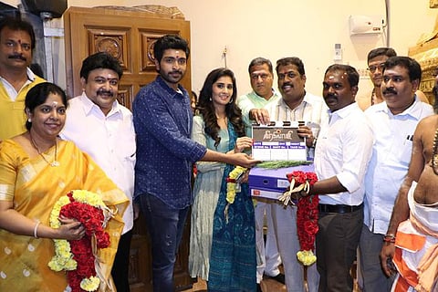 விக்ரம் பிரபுவின் வீரசிவாஜி படப்பிடிப்பு துவங்கியது