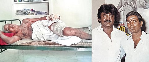 என்ன சாந்தா! என்றவரிடம் உதவி கேட்காமல் விட்டு விட்டேனே.. - படுத்த படுக்கையாக இருக்கும் விஜயகாந்தின் ஆருயிர் நண்பர் உருக்கம்