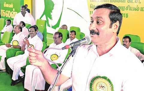 அரசியல் காழ்ப்புணர்ச்சியால் என் மீது வழக்கு: அன்புமணி ராமதாஸ் குற்றச்சாட்டு