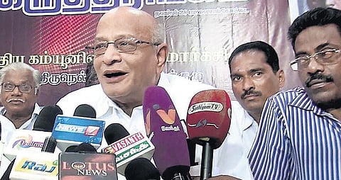 வெள்ள நிவாரண நிதியாக எம்.பி.க்கள் ரூ.1 கோடி ஒதுக்க வேண்டும்: மார்க்சிஸ்ட் எம்பி டி.கே.ரங்கராஜன் வலியுறுத்தல்